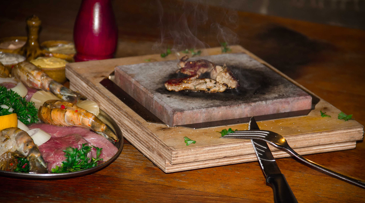 Steakteller für 2 Pers.